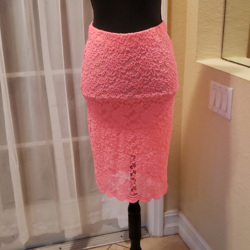 Laced skirt